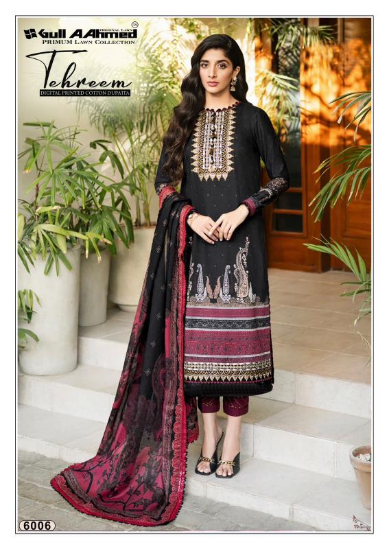 Gull aahmed tehreem vol- 6 dress material wholesale shops in hyderabad